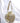 OMID Beige Rounded Beaded Potlis Bag For Women and Girls
