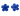 OMID Blue Fondant Flower Metal Stud Earrings