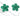 OMID Green Fondant Flower Metal Stud Earrings