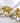OMID Golden Sun Rays Shaped With Pearl Embedded Finger Ring