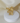OMID Golden Twin Butterfly Shaped Finger Ring