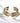 OMID Golden Leaf Shaped Modern Bracelet