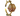 OMID Stone Studded with Hanging Bells Bracelet