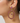 OMID Round Golden Tone Traditional Earrings