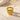 OMID Gold-Tone Textured Double Band Non-Piercing Ear Cuff for Women & Girls
