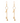 OMID Elegant Gold-Plated Dangle Earrings with Ring and Ball Design, Lightweight Long Drop Earrings for Women and Girls