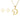 OMID Gold Plated Alphabet "D" Initial Pendant Necklace With Stud Earrings Set for Women and Girls