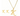 OMID Elegant Gold-Plated Alphabet "K" Pendant Necklace with Matching Earrings Set