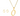 OMID Elegant Gold-Plated Alphabet "O" Pendant Necklace and Earring Set for Women And Girls