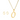 OMID Elegant Gold-Plated Alphabet "O" Pendant Necklace and Earring Set for Women And Girls