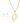 OMID Elegant Gold-Plated Alphabet "O" Pendant Necklace and Earring Set for Women And Girls