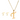 OMID Gold-Plated Alphabet "T" Pendant Necklace & Stud Earrings Set For Women And Girls