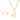 OMID Elegant Gold-Plated "V" Initial Jewellery Set – Necklace & Earrings For Women And Girls