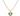 OMID Heart Charm Pendant Necklace for Women and Girls – Gold-Plated Link Chain with Dual-Tone Enamel Heart
