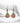 OMID Vintage Teardrop Dangle Earrings with Beaded Accents and Mandala Design, Multicolor Ethnic Jewellery for Women & Girls