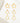 OMID, Trendy Geometric Gold-Plated Earrings Combo Set – Star, Diamond & Teardrop Shapes. (Pack of 3 Pairs)