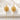 OMID Gold-Tone Textured Round Drop Earrings