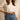 OMID Brown Studded Leather-Look Waist Belt with Gold-Tone Buckle for Women