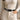 OMID Black Textured Slim Belt with Silver-Tone Buckle
