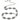 OMID Silver-Tone Crystal Leaf Motif Adjustable Chain Belt for Women