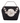 OMID Black Slightly Rounded Royal Cocktail Bag For Women and Girls