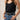 OMID Women Black Western Waist Belt with Silver-Tone Designer Buckle