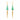 OMID Mint Green Beaded Tassel Earrings
