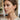 OMID Red Crystal Tassel Earrings
