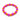 OMID Pink & Orange Beaded Stretch Bracelet