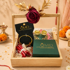OMID Premium Jewellery Gift Hamper Set for Women & Girls