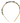 OMID, Handmade Gold Metal Hairband with Natural Tiger Eye Crystal Chips, Fashion Accessories for Kids/Women/ Girls