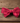 OMID, Girls Elegant Satin Bow Hair Clip – Soft Red, Handmade Hair Accessory for Kids & Toddlers