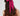 OMID, Kids Bunny Ear Bow Hair Clip – Soft Fabric Cute Bowknot Hair Accessory for Girls (Maroon)