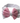 OMID, Soft Stretchy Baby Headband with Large Pink and White Bow | Newborn, Infant, Baby Girl Hair Accessory | Comfortable Adjustable Elastic