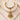 OMID Gold-Tone Traditional Maang Tikka Headband for Women