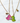 OMID, BFF Unicorn Split Heart Pendant Necklace Set – Cute Pink & Green Best Friends Necklaces for Girls with Gold Chain, Friendship Jewelry Gift.