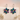 OMID, Navratna Floral Stone Earrings for Women | Multi-Gemstone Traditional Indian Dangle Hook Earrings | Festival & Daily Wear Jewellery