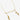OMID Women Gold-Toned Floral Charm Sunglasses Chain