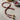 OMID Women Brown Beaded Long Necklace