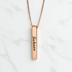 OMID, Personalized Pendant Rose Gold-Plated 