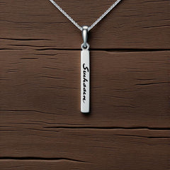 OMID, Personalized Pendant Silver-Plated 